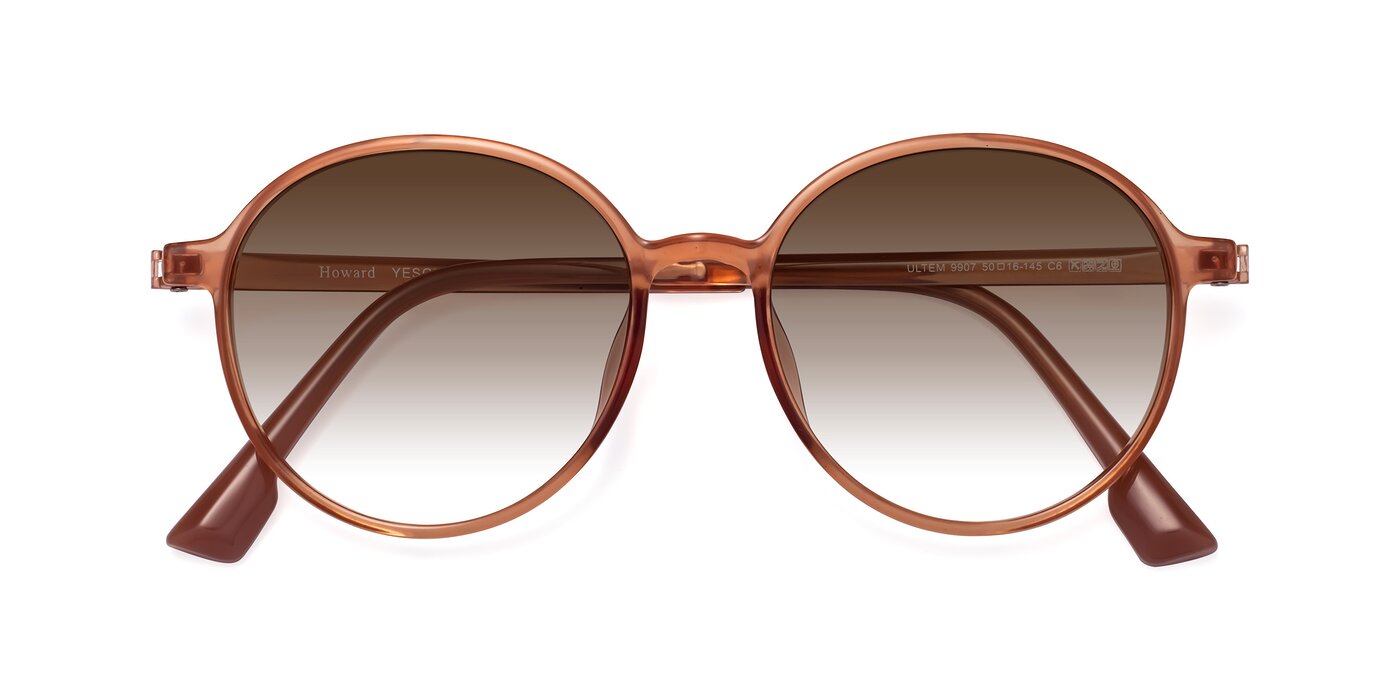 Howard - Coral Gradient Sunglasses