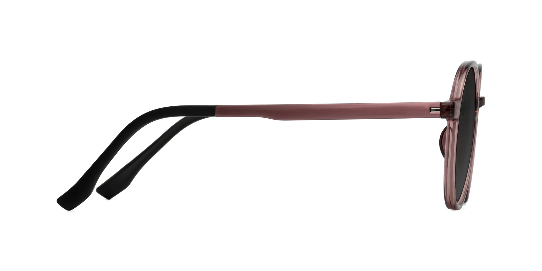 Side of Howard in Burgundy with Gray Tinted Lenses