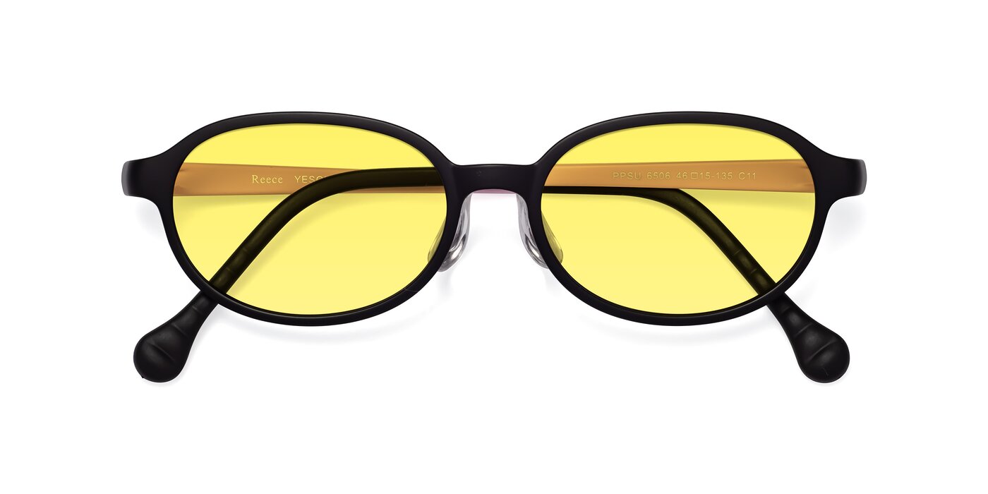 Reece - Black/Pink Tinted Sunglasses