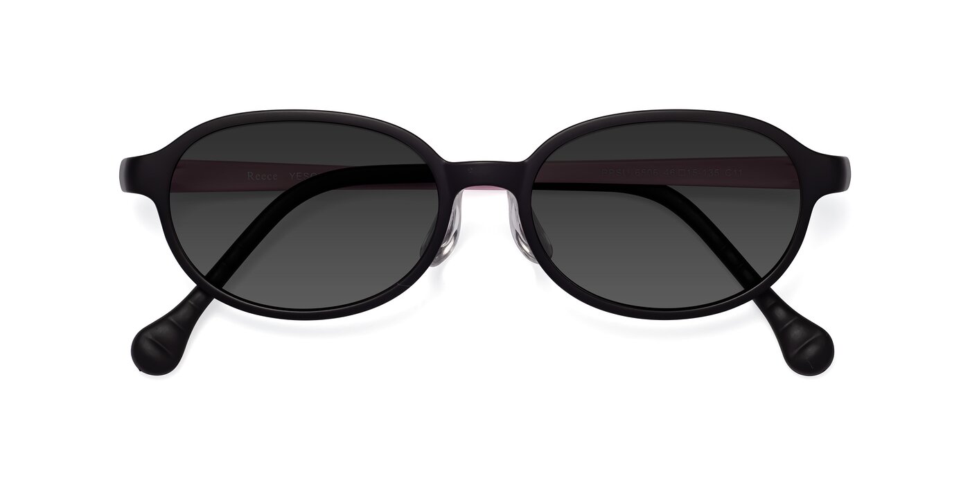 Reece - Black/Pink Tinted Sunglasses