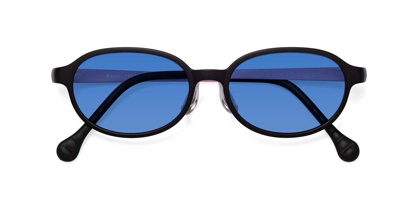 Reece - Black/Pink Tinted Sunglasses