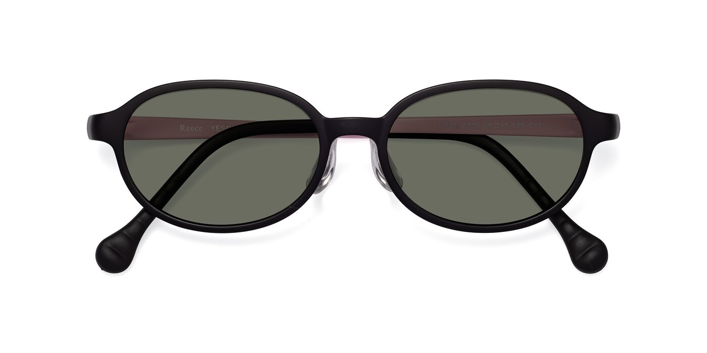 Reece - Black/Pink Polarized Sunglasses