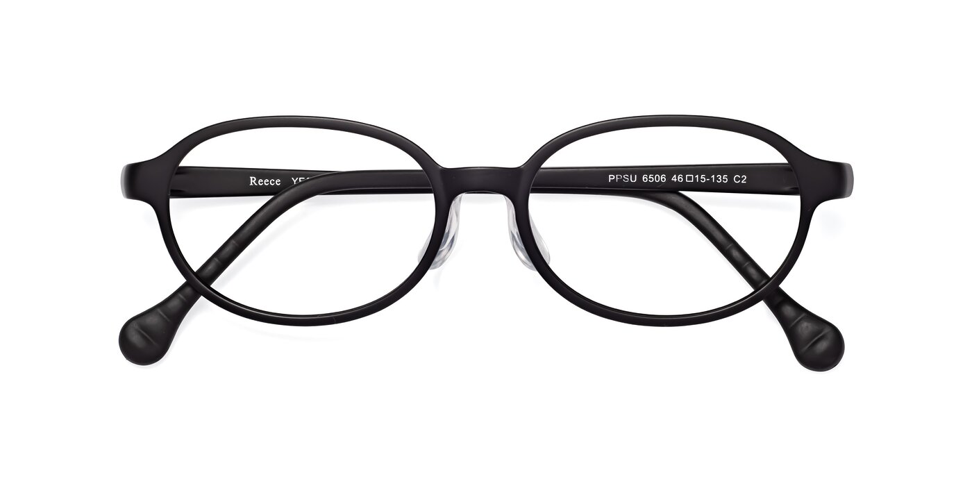 Reece - Matte Black Blue Light Glasses