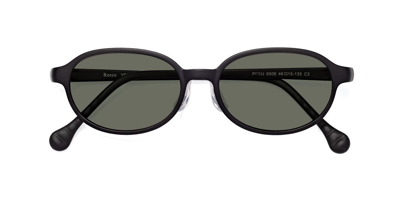 Reece - Matte Black Polarized Sunglasses