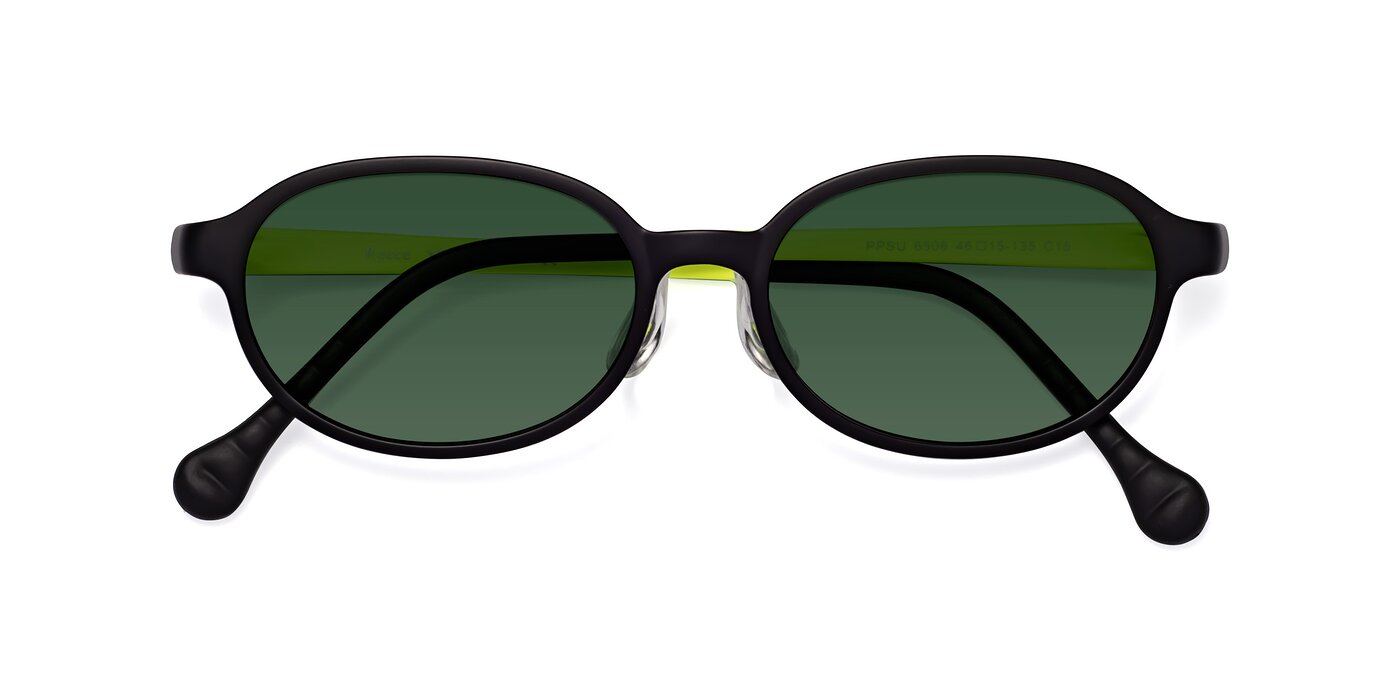 Reece - Black/New Leaf Tinted Sunglasses
