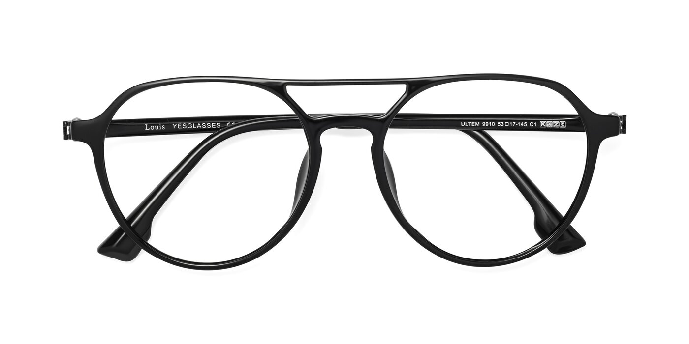 Louis - Black Eyeglasses