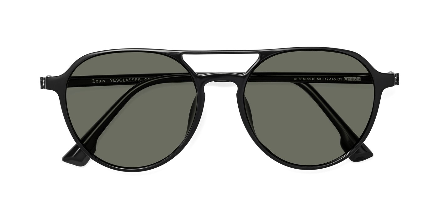 Louis - Black Polarized Sunglasses