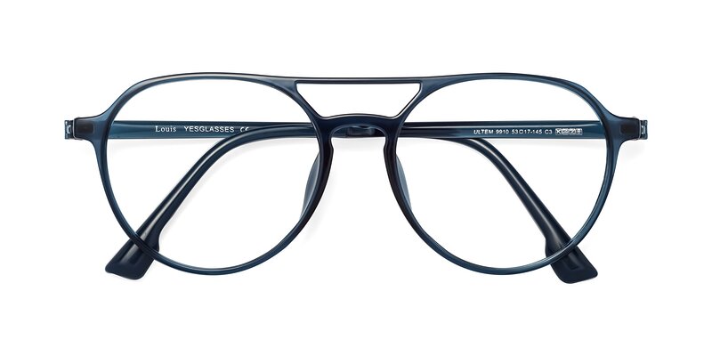 Louis - Blue Eyeglasses