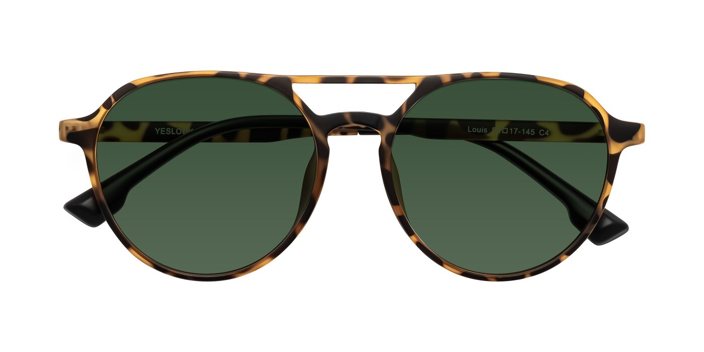 Louis - Leopard-Print Tinted Sunglasses