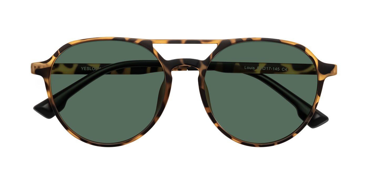 Louis - Leopard-Print Polarized Sunglasses