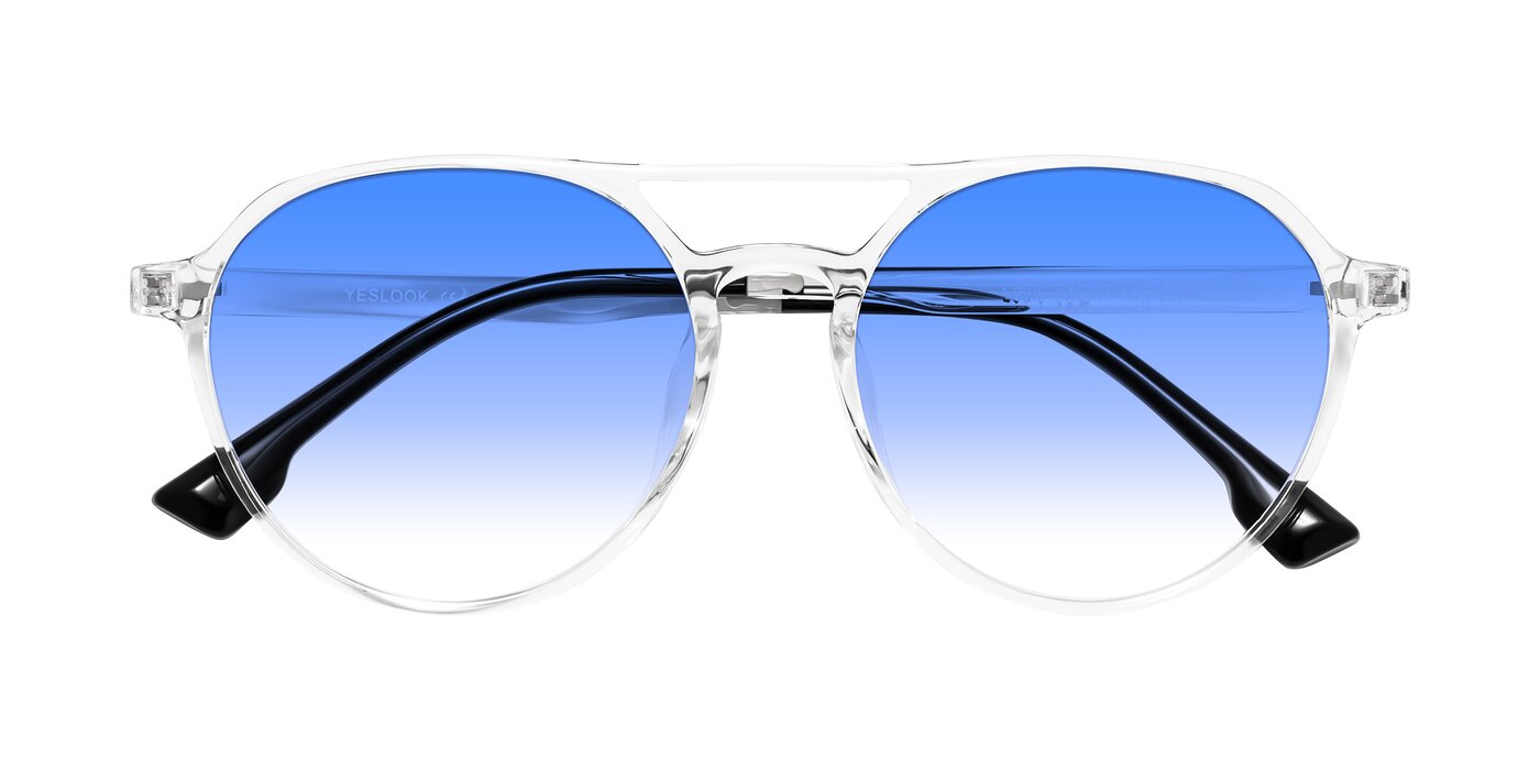 Louis - Clear Gradient Sunglasses