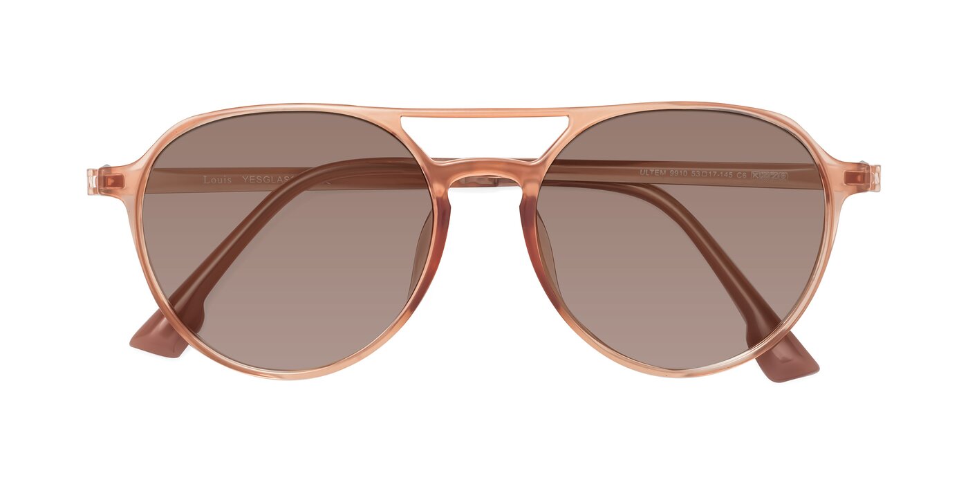 Louis - Coral Tinted Sunglasses
