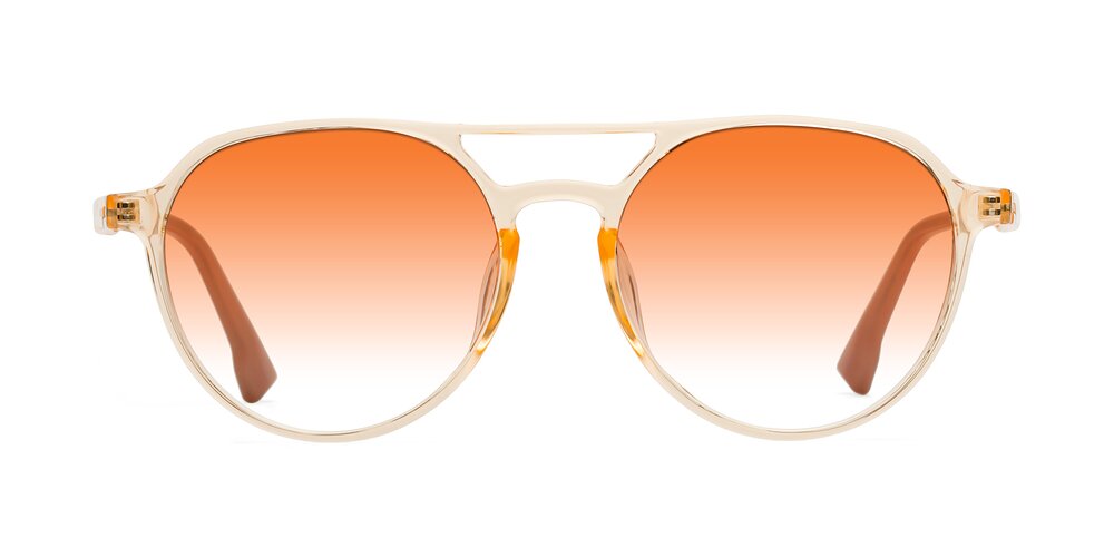 Louis - Honey Gradient Sunglasses