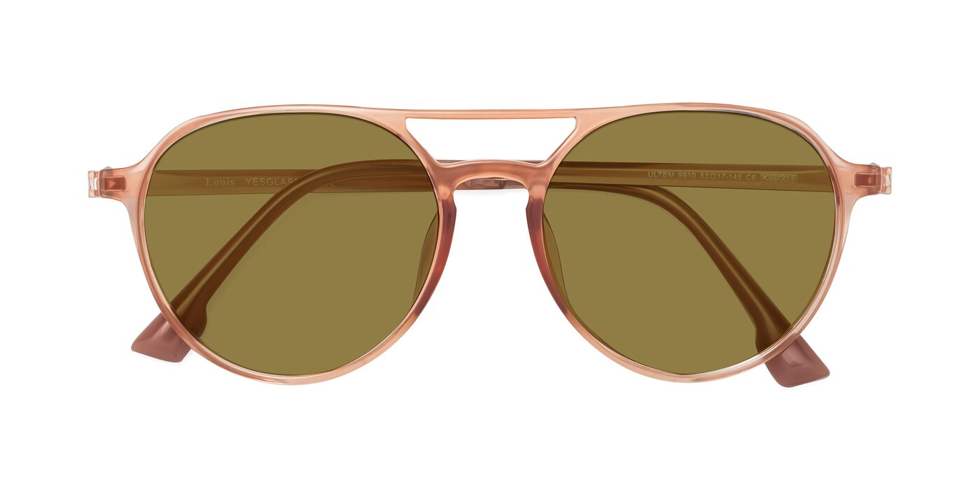 Louis - Coral Polarized Sunglasses