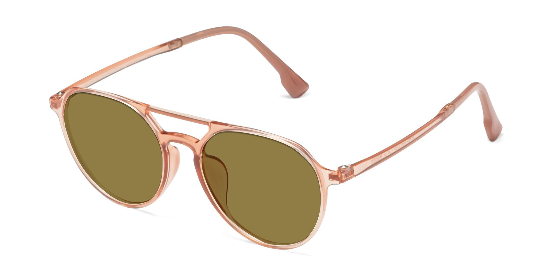 Angle of Louis in Coral with Brown Polarized Lenses