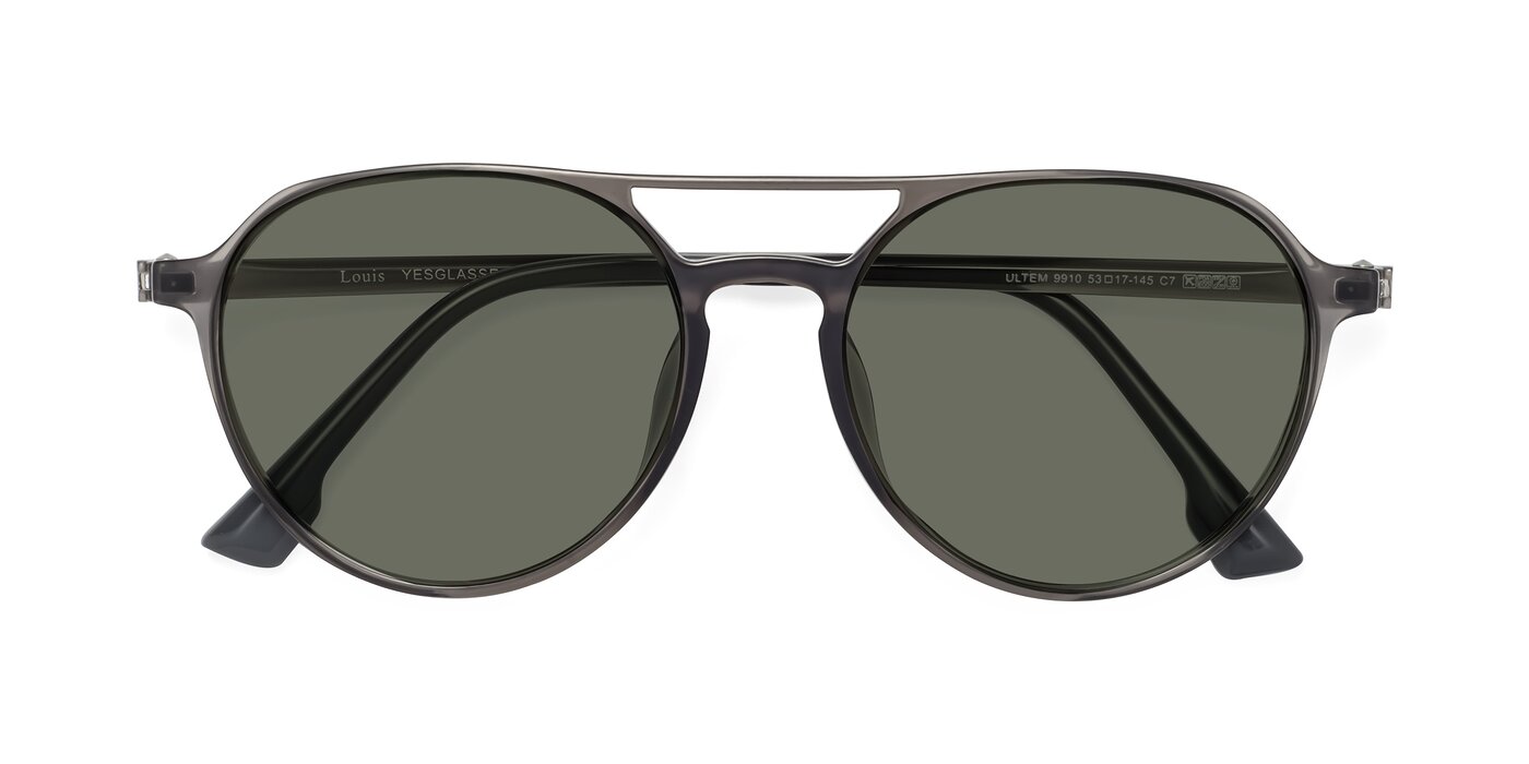 Louis - Gray Polarized Sunglasses