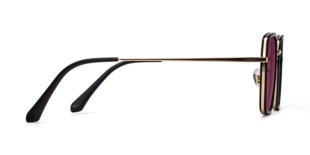 Trevi Sunglasses (Black/Gold)