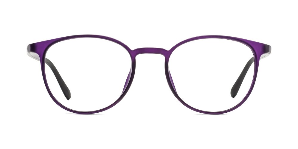 Monday - Translucent Purple Eyeglasses