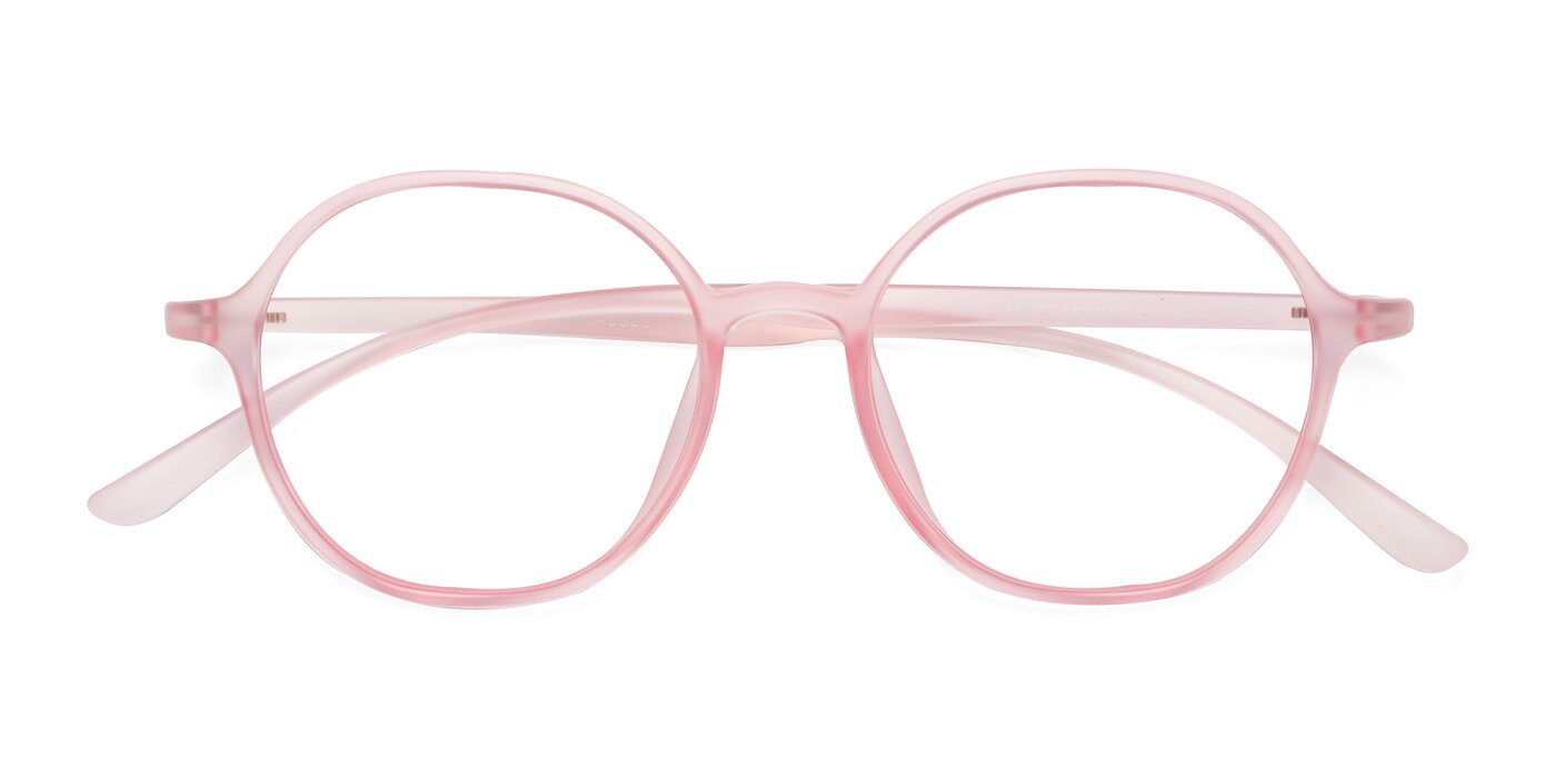 Kubrick - Translucent Pink Reading Glasses