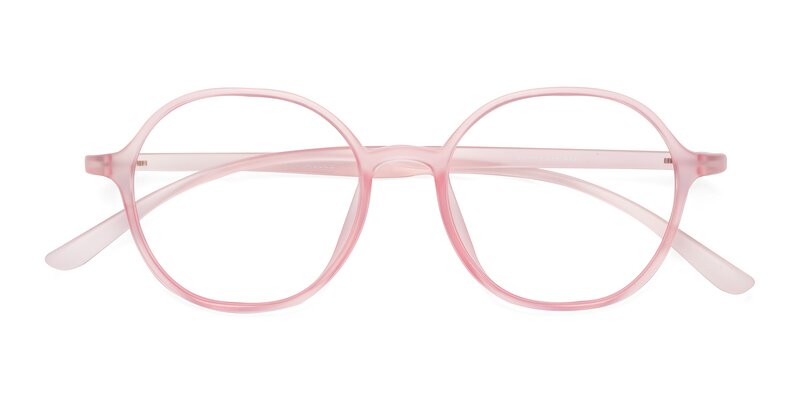Kubrick - Translucent Pink Eyeglasses