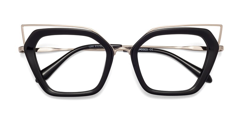 Delmonte - Black Eyeglasses