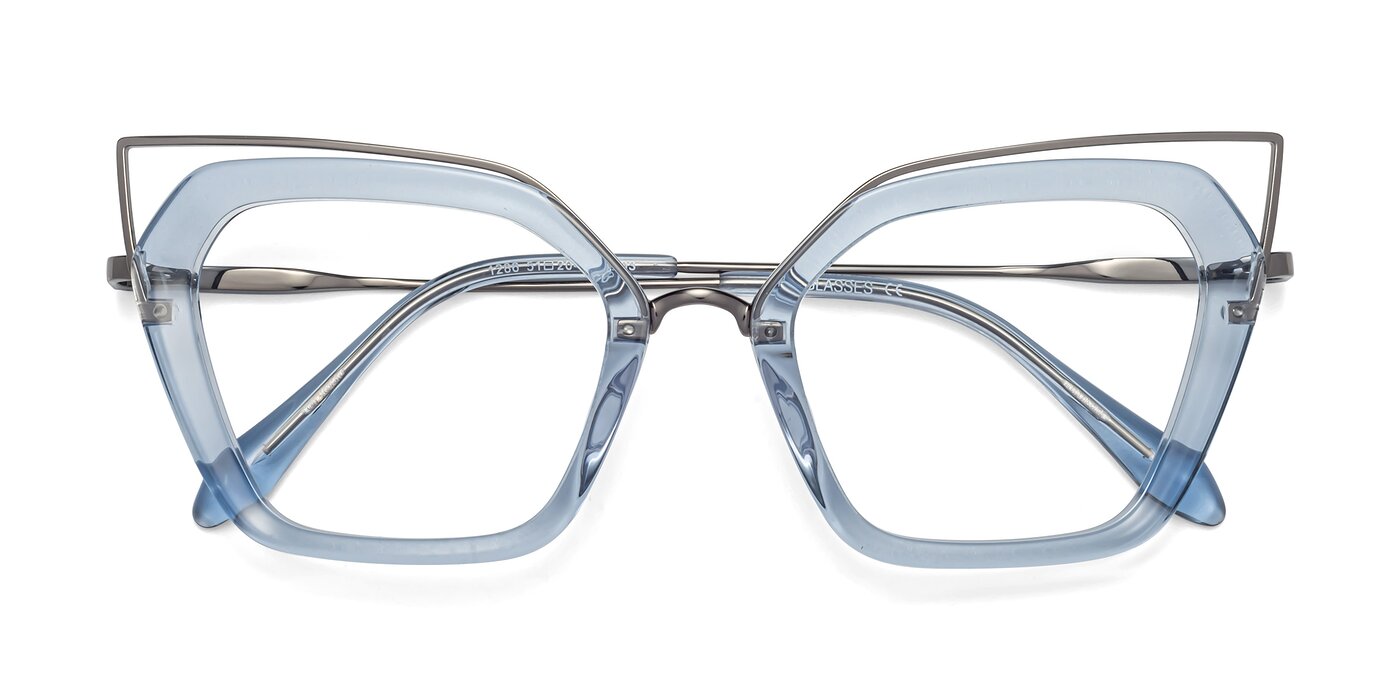 Delmonte - Light Blue Eyeglasses