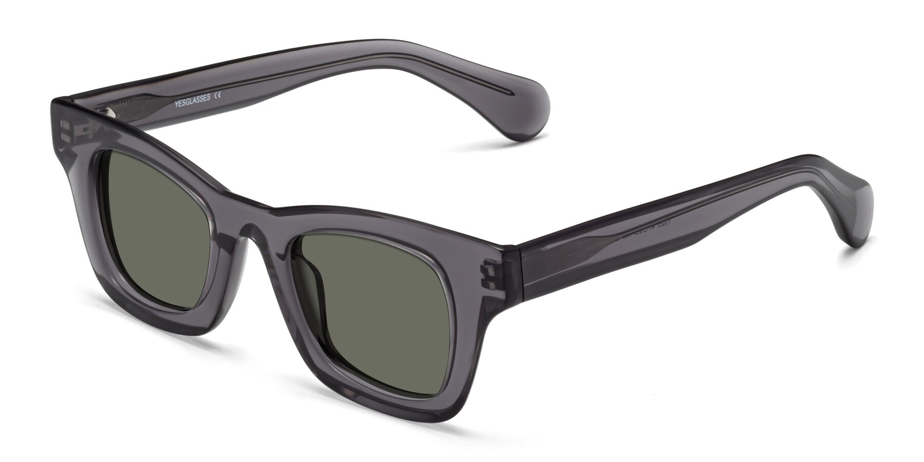 Angle of Route in Gray with Gray Polarized Lenses