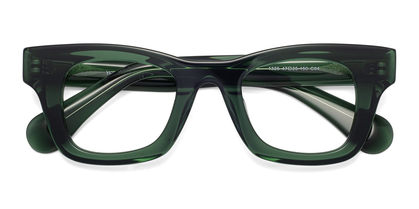 Route - Jade Green Reading Glasses