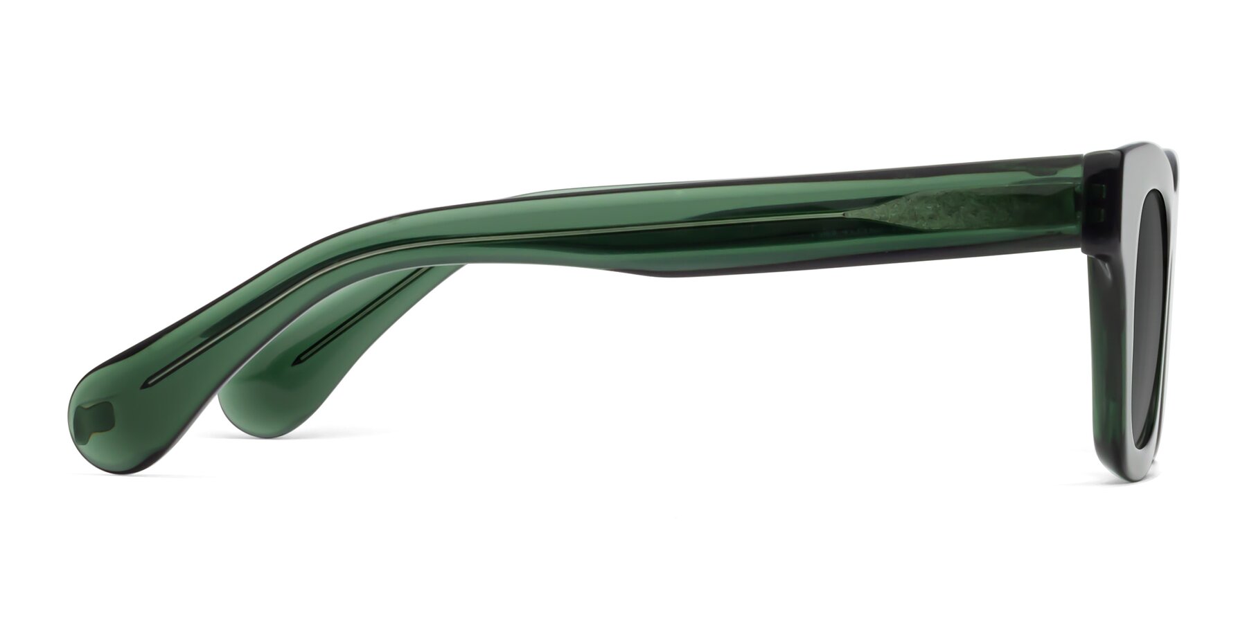 Side of Route in Jade Green with Medium Gray Tinted Lenses