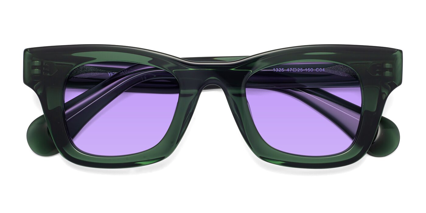 Route - Jade Green Tinted Sunglasses