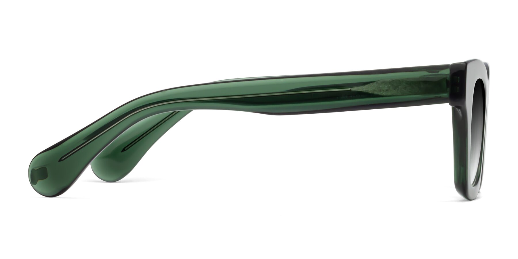 Side of Route in Jade Green with Gray Gradient Lenses
