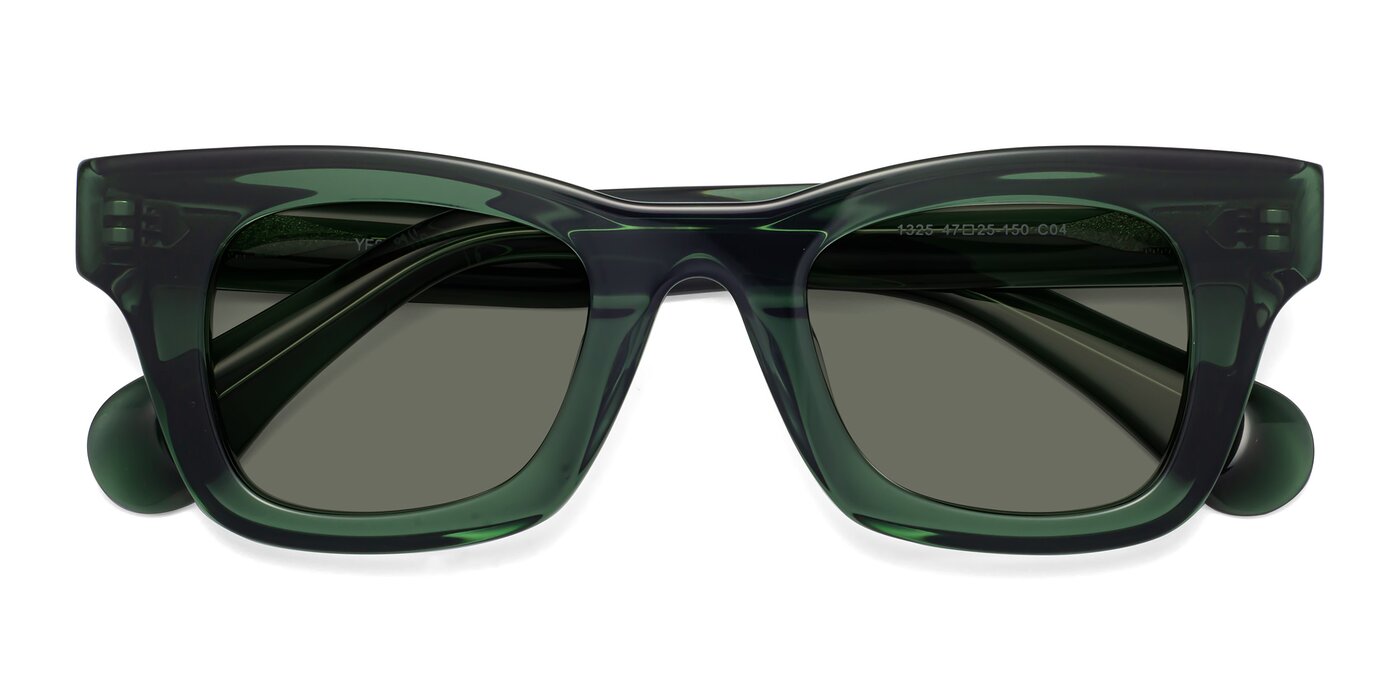 Route - Jade Green Polarized Sunglasses