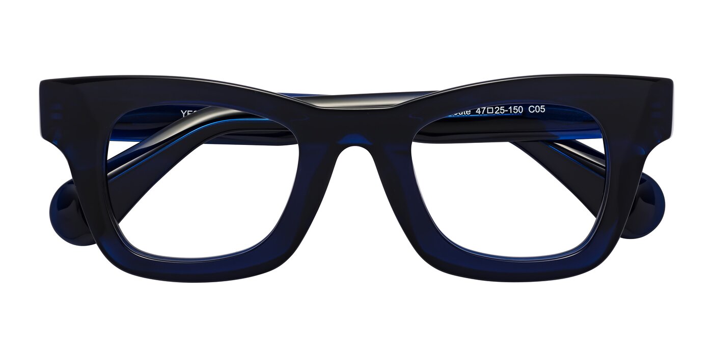 Route - Dark Navy Eyeglasses