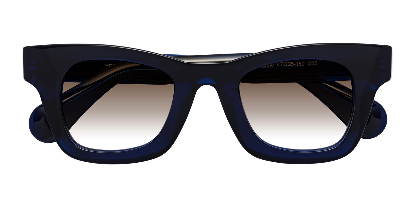 Route - Dark Navy Gradient Sunglasses