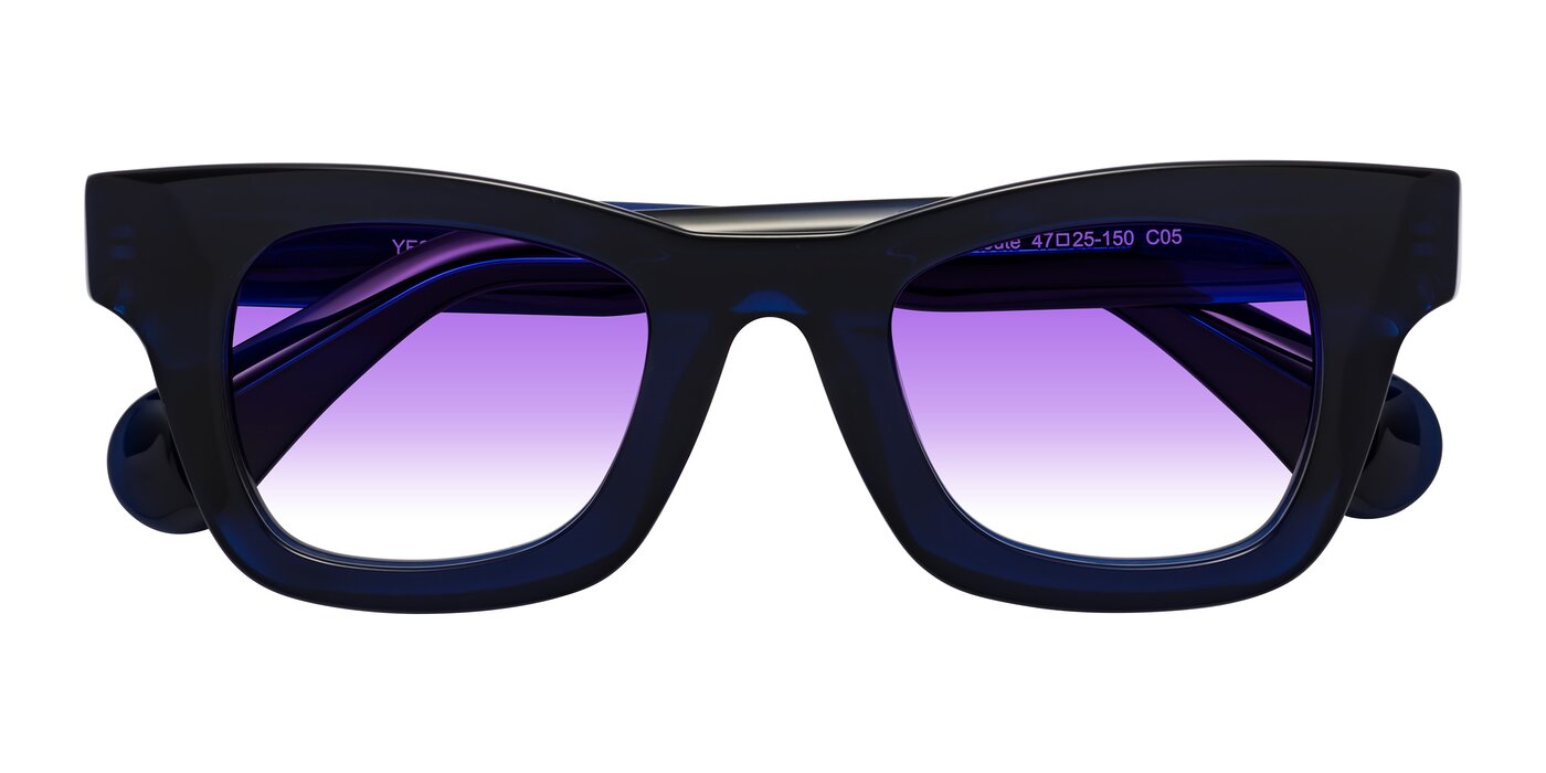 Route - Dark Navy Gradient Sunglasses