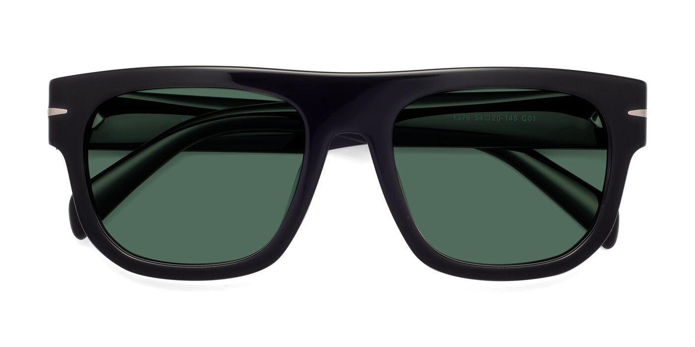 Campbell - Black Polarized Sunglasses