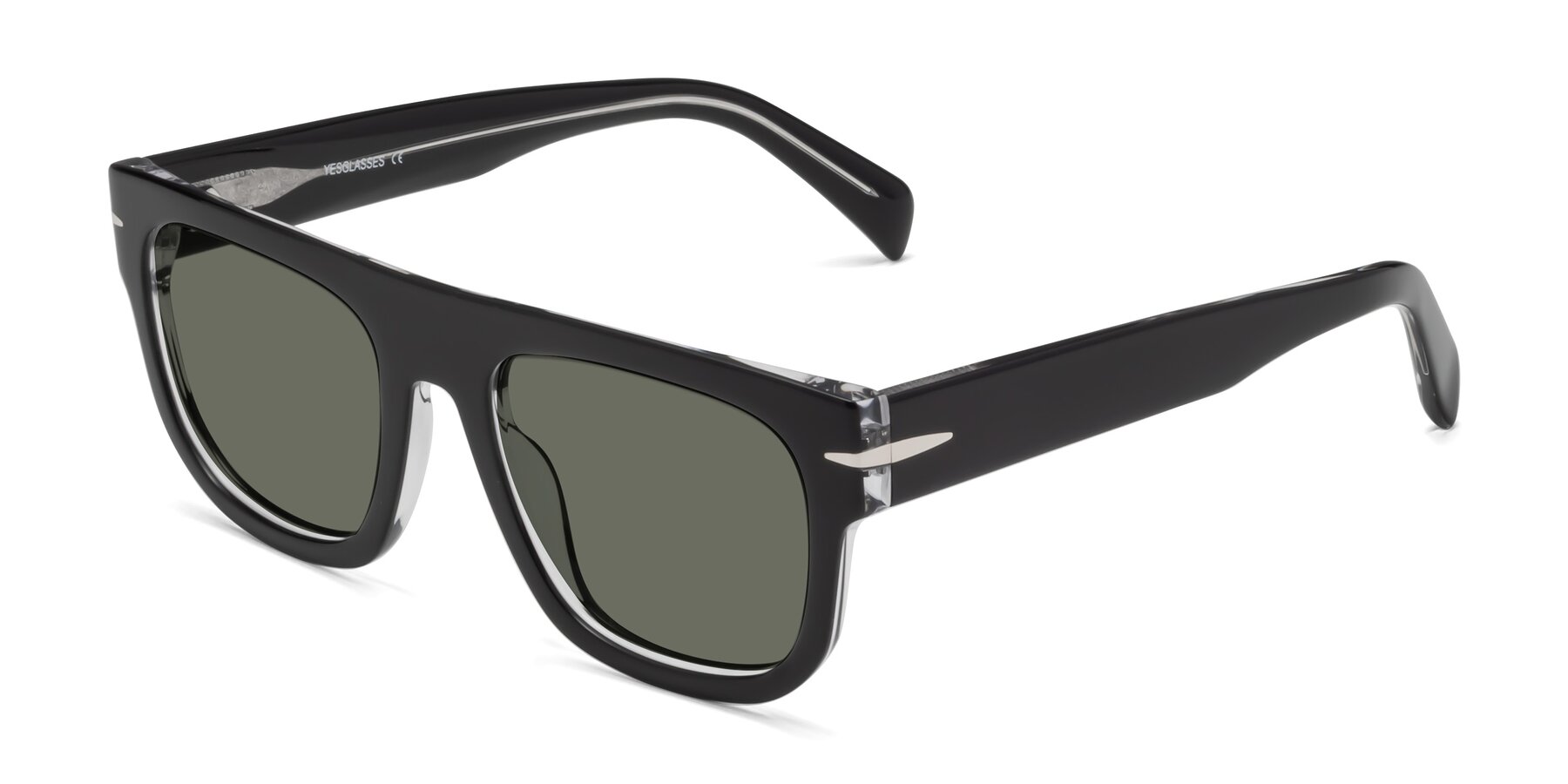Angle of Campbell in Black-Clear with Gray Polarized Lenses