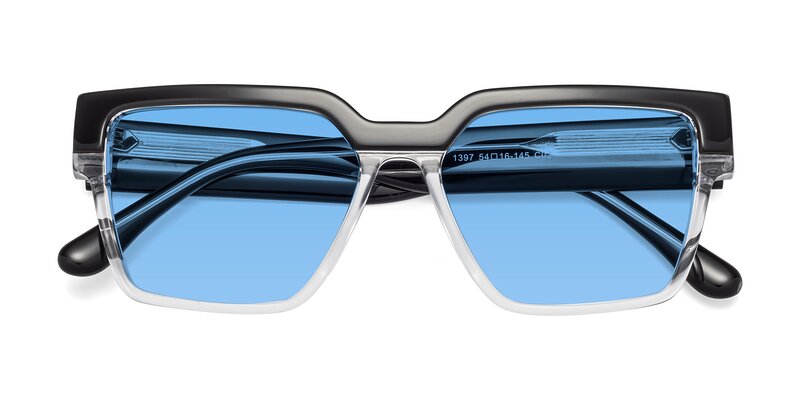 Rincon - Black / Clear Tinted Sunglasses