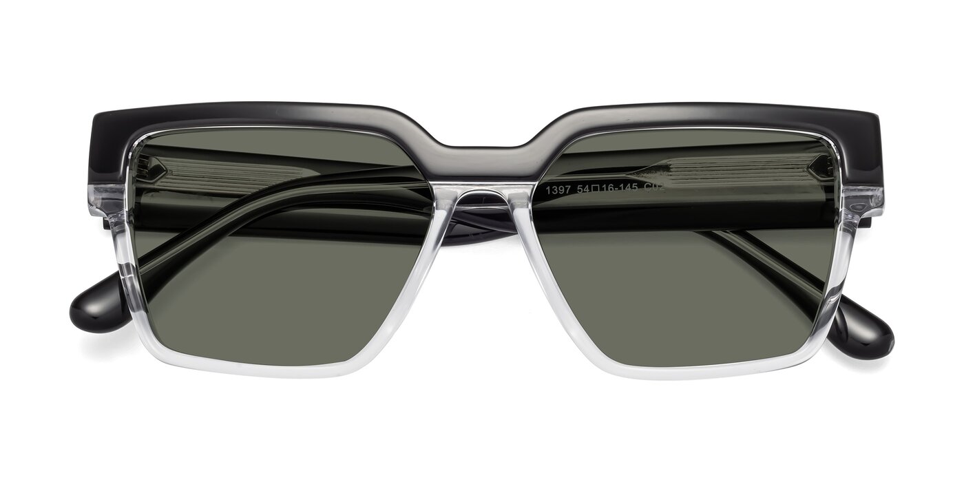 Rincon - Black / Clear Polarized Sunglasses