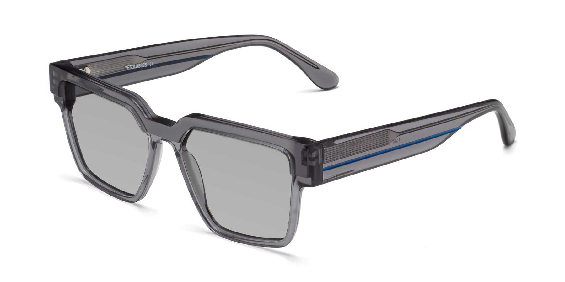 Angle of Rincon in Gray with Light Gray Tinted Lenses