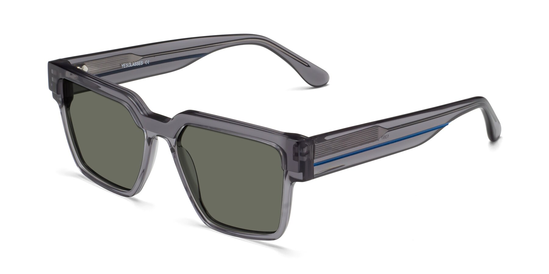 Angle of Rincon in Gray with Gray Polarized Lenses