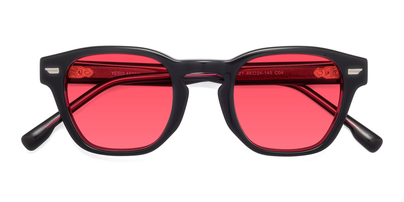 Costa - Black / Wine Tinted Sunglasses