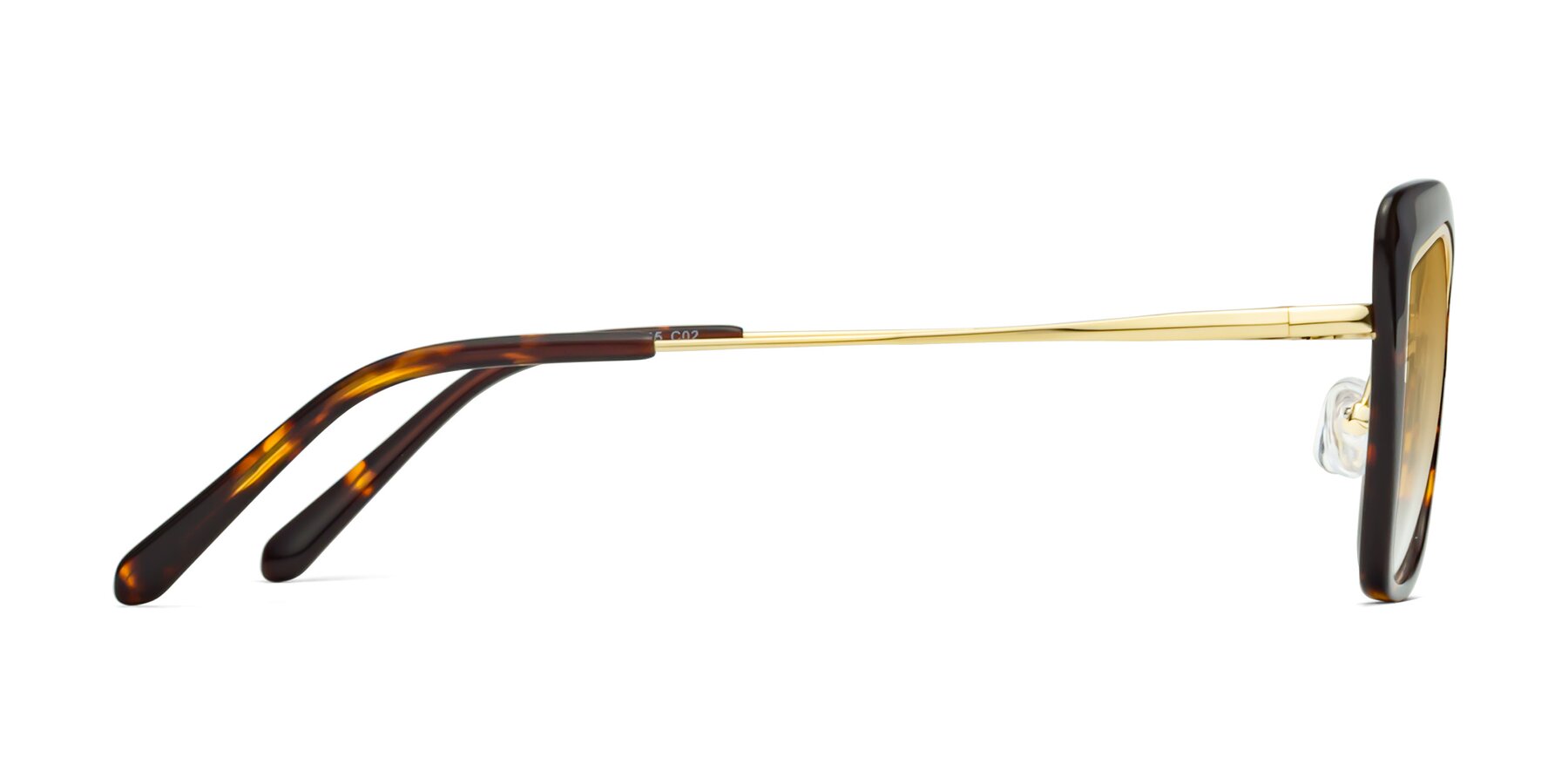 Side of Lasso in Deep Tortoise with Champagne Gradient Lenses