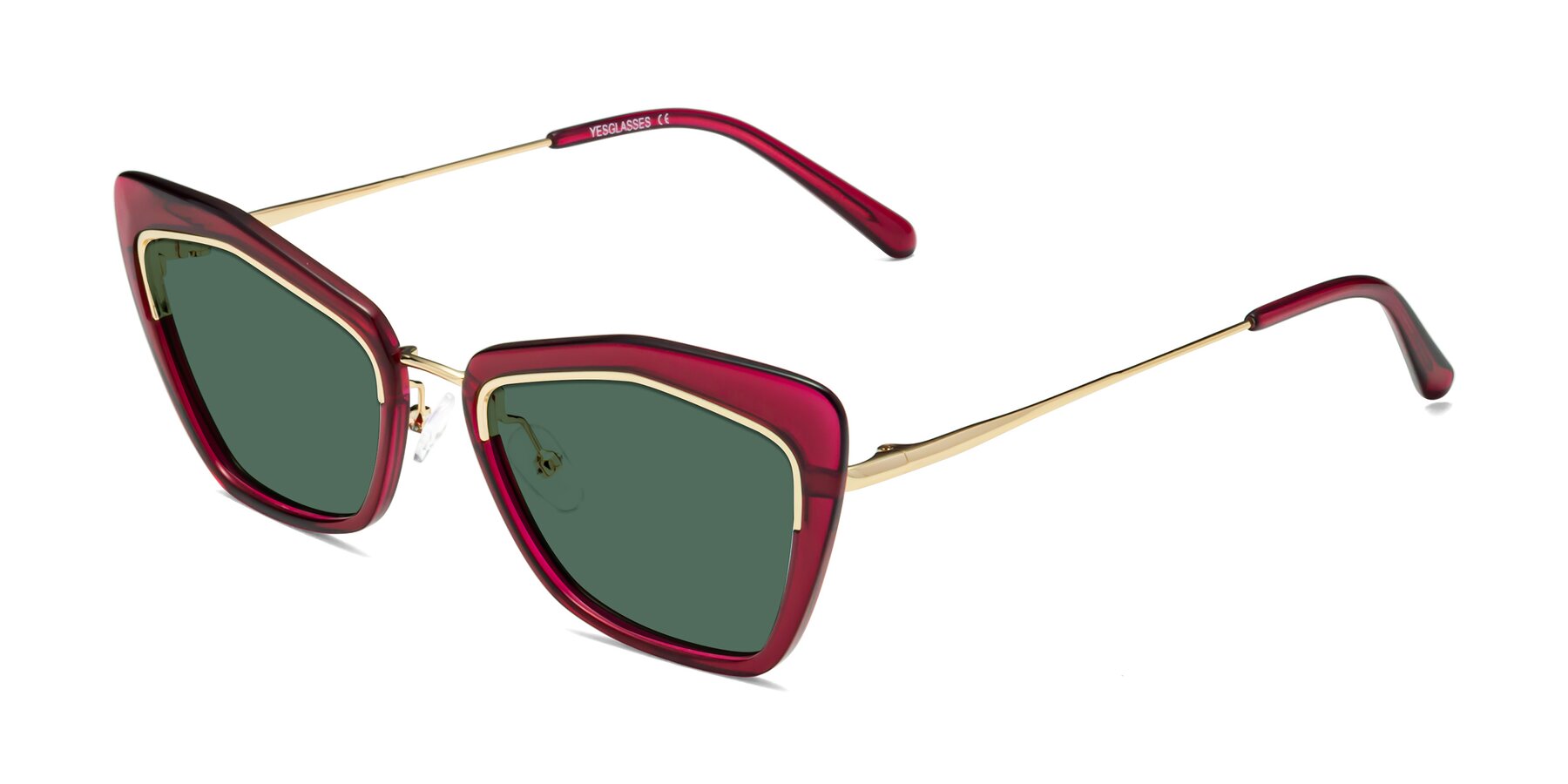 Angle of Lasso in Wine with Green Polarized Lenses