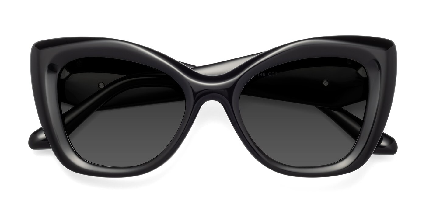 Riffe - Black Tinted Sunglasses