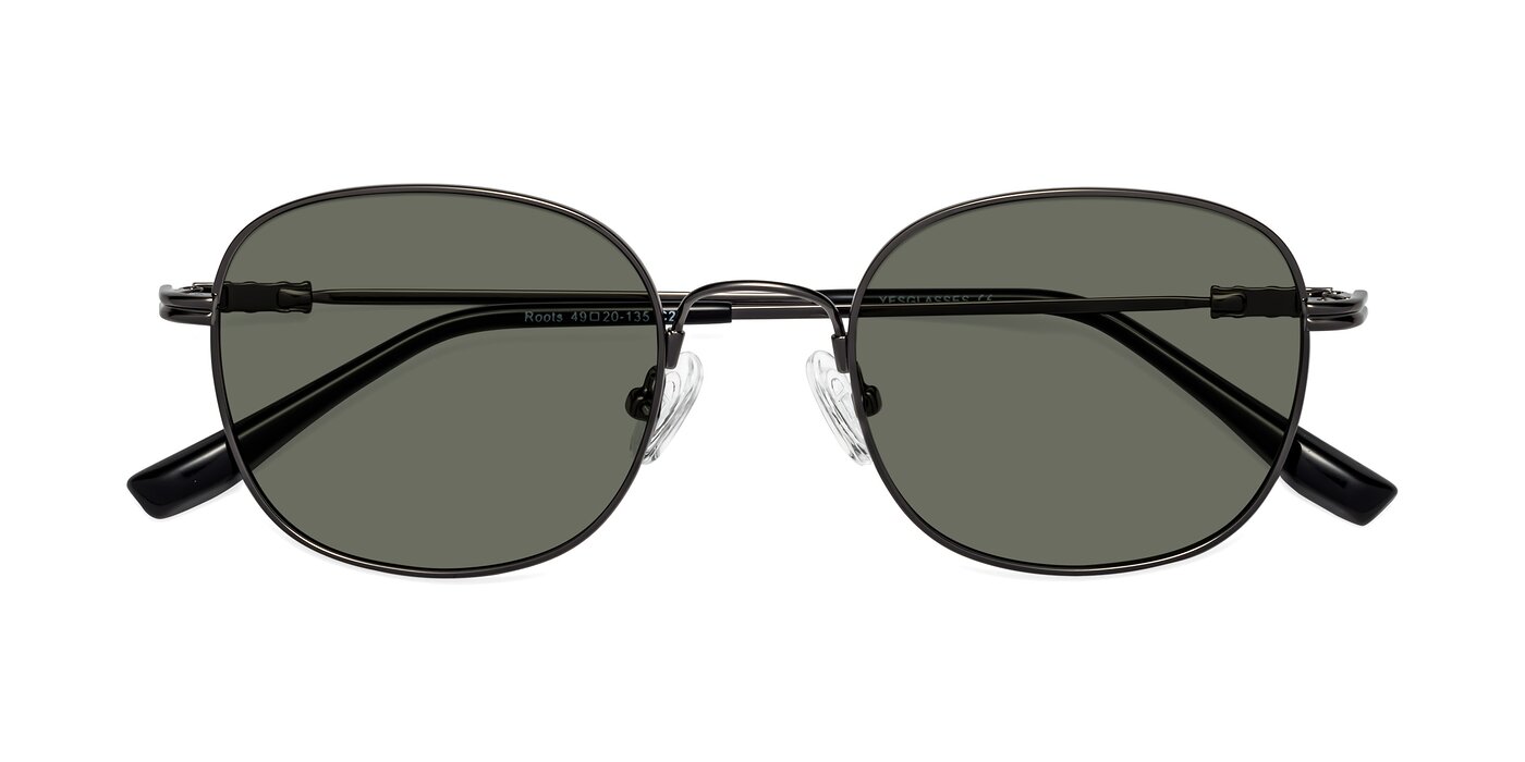 Roots - Gunmetal Polarized Sunglasses