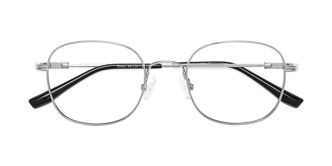 Roots - Silver Eyeglasses