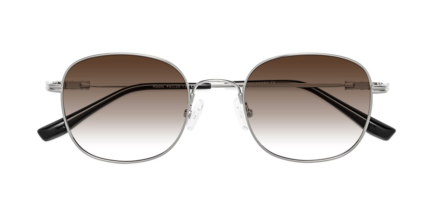 Roots - Silver Gradient Sunglasses