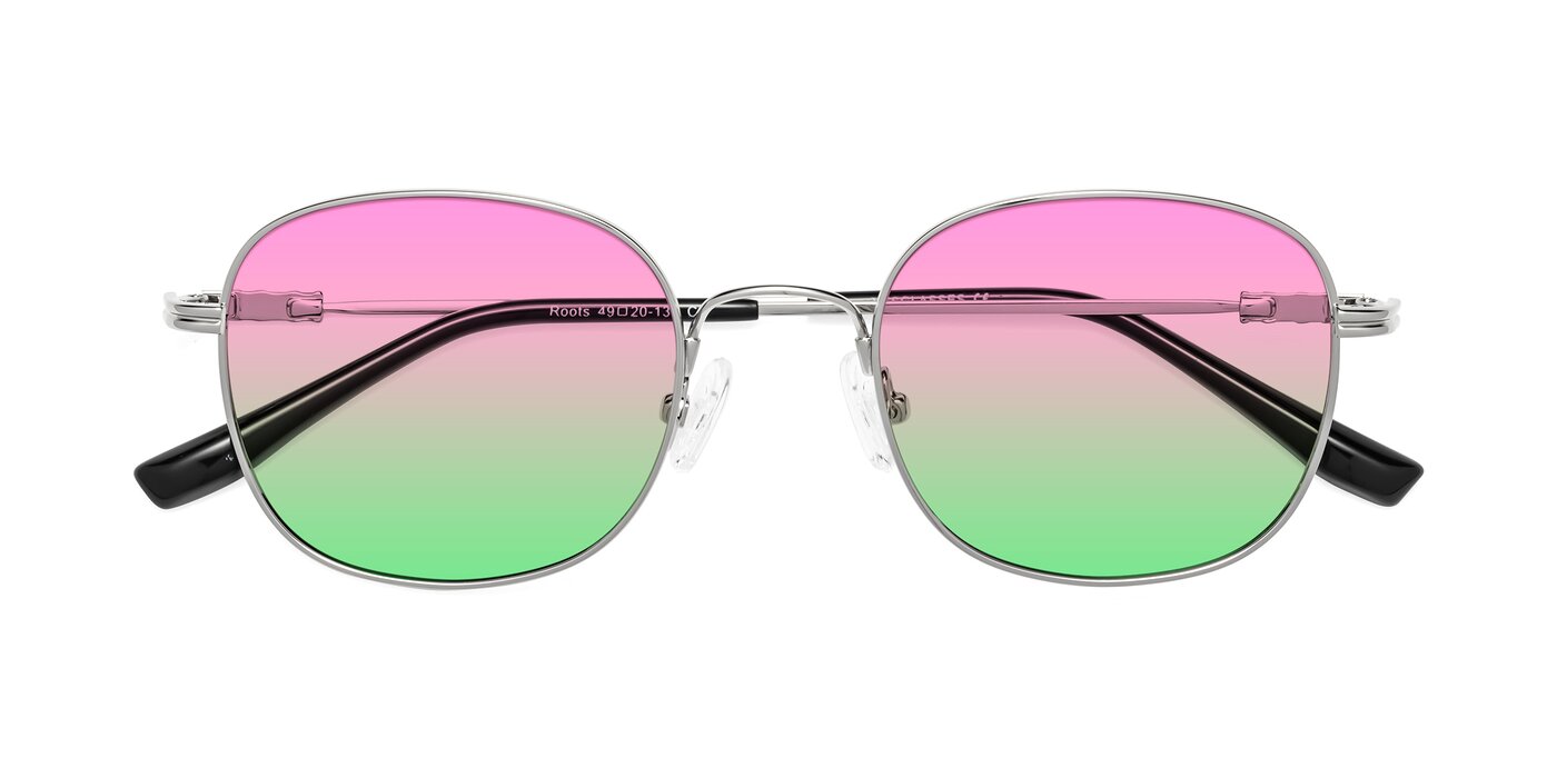 Roots - Silver Gradient Sunglasses