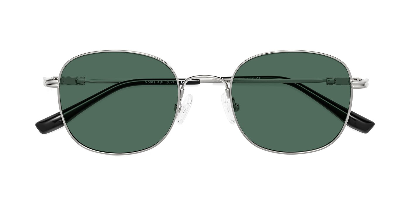 Roots - Silver Polarized Sunglasses